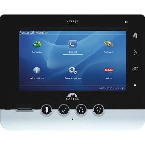 XE MONITOR-P INTERCOM MONITEUR A/V ECRAN TACTIL POE